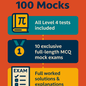 100 Mocks: Complete Practice Pack