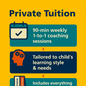 Premium Prep: Private Tuition (90 mins / week)